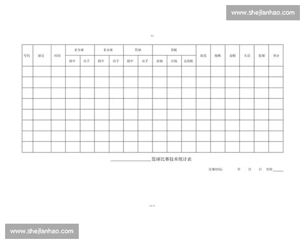 全面解析篮球技术统计数据助力球员能力提升与战术优化